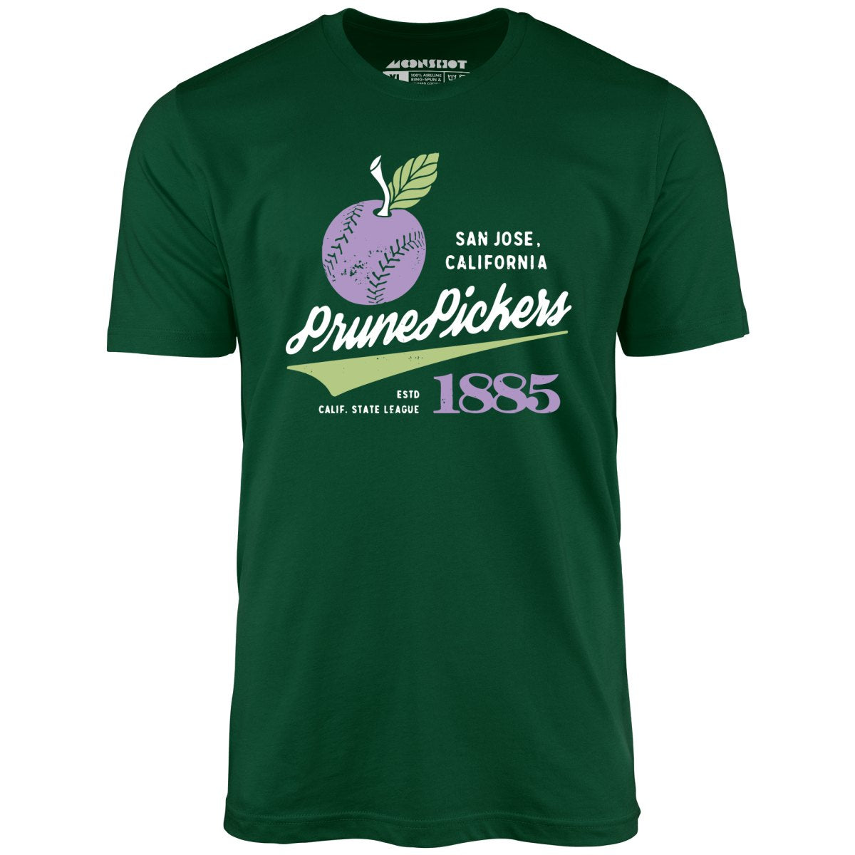 San Jose Prune Pickers - California - Vintage Defunct Baseball Teams - Unisex T-Shirt San Jose Prune Pickers - California - Vintage Defunct Baseball Teams - Unisex T-Shirt