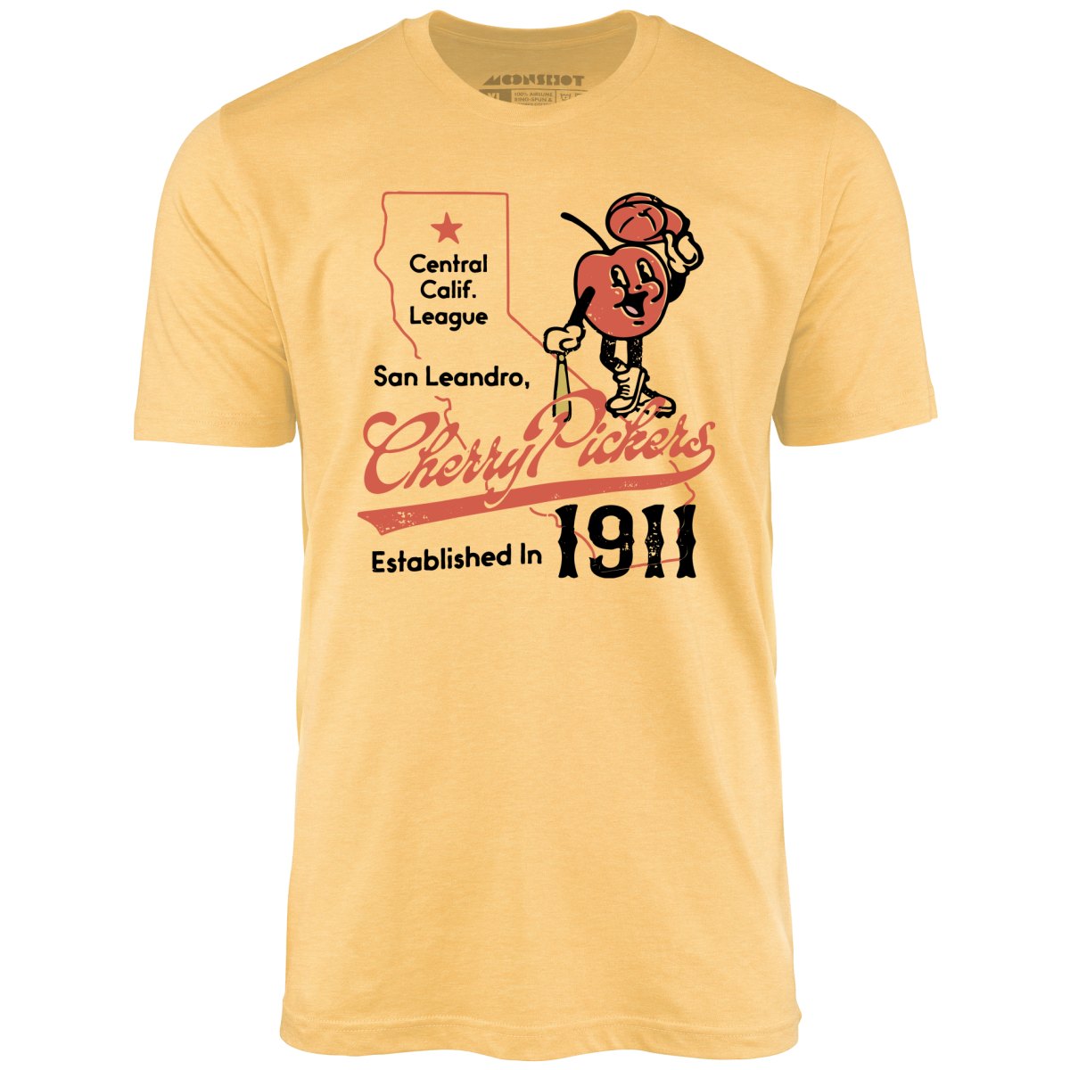 San Leandro Cherry Pickers - California - Vintage Defunct Baseball Teams - Unisex T-Shirt San Leandro Cherry Pickers - California - Vintage Defunct Baseball Teams - Unisex T-Shirt