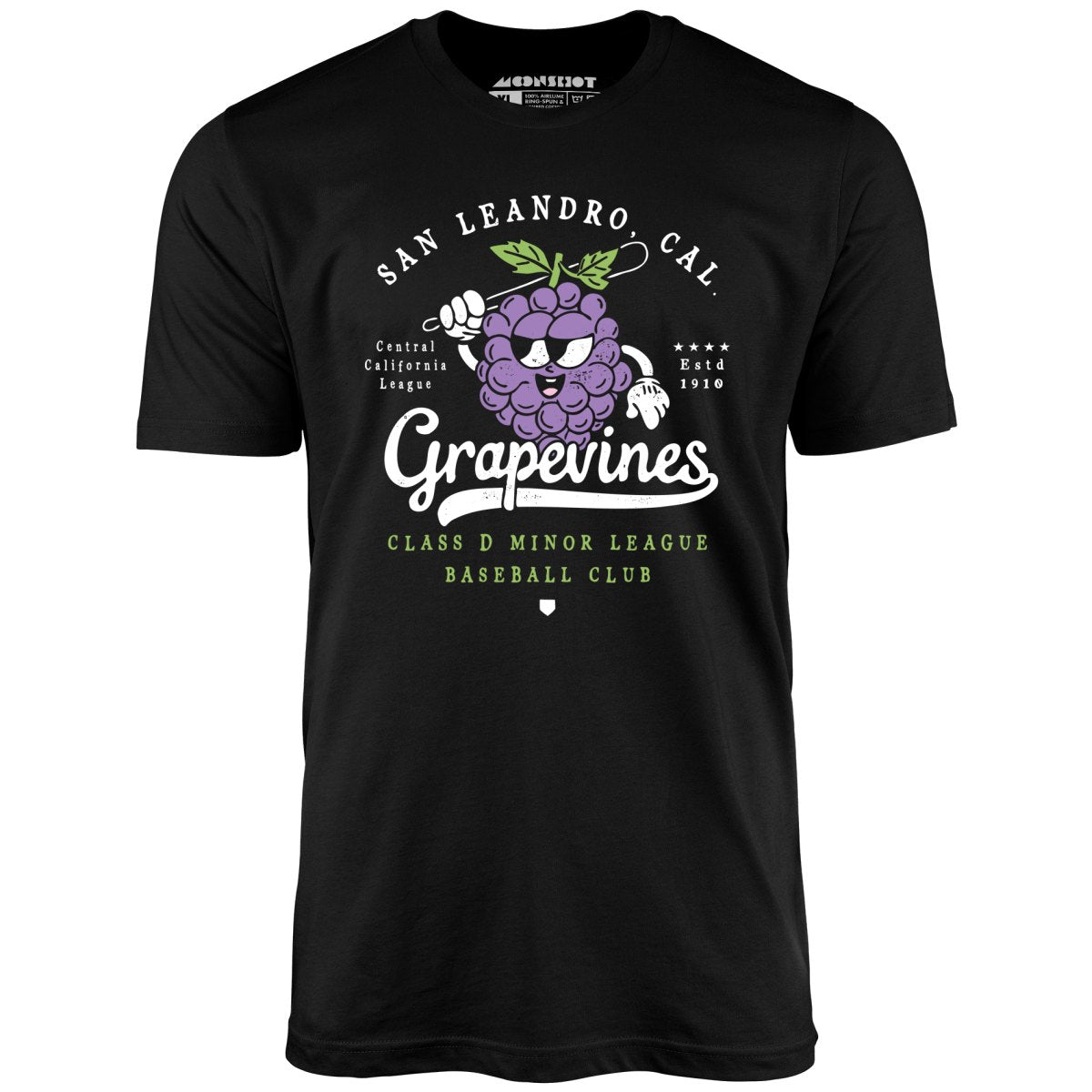 San Leandro Grapevines - California - Vintage Defunct Baseball Teams - Unisex T-Shirt San Leandro Grapevines - California - Vintage Defunct Baseball Teams - Unisex T-Shirt