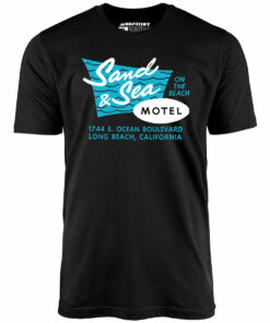 Sand & Sea Motel – Long Beach, CA – Vintage Motel – Unisex T-Shirt Sand & Sea Motel – Long Beach, CA – Vintage Motel – Unisex T-Shirt