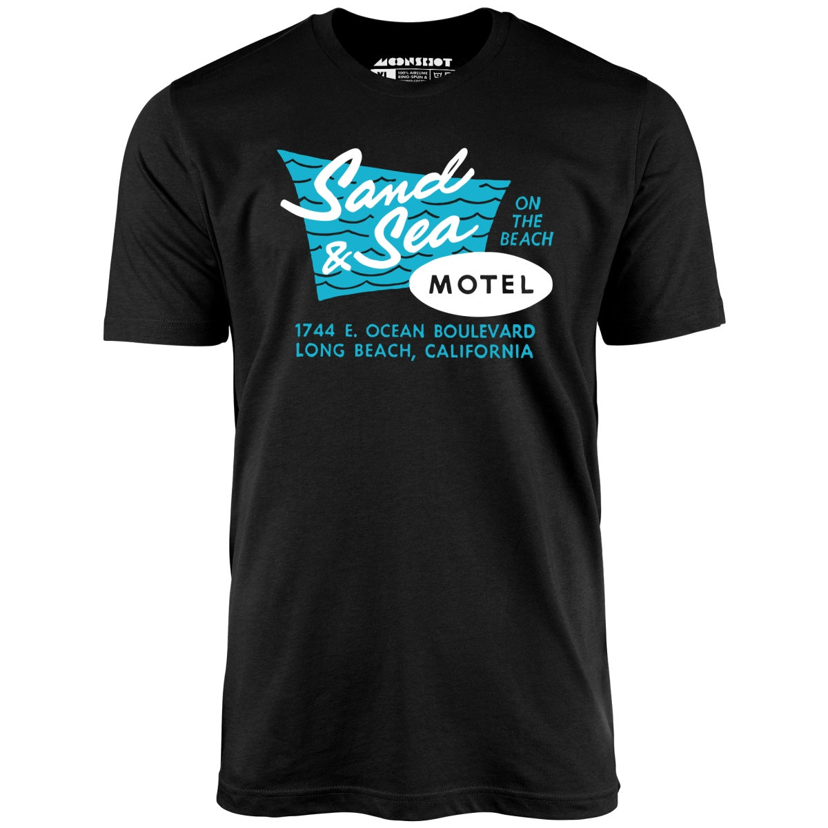 Sand & Sea Motel - Long Beach, CA - Vintage Motel - Unisex T-Shirt Sand & Sea Motel - Long Beach, CA - Vintage Motel - Unisex T-Shirt