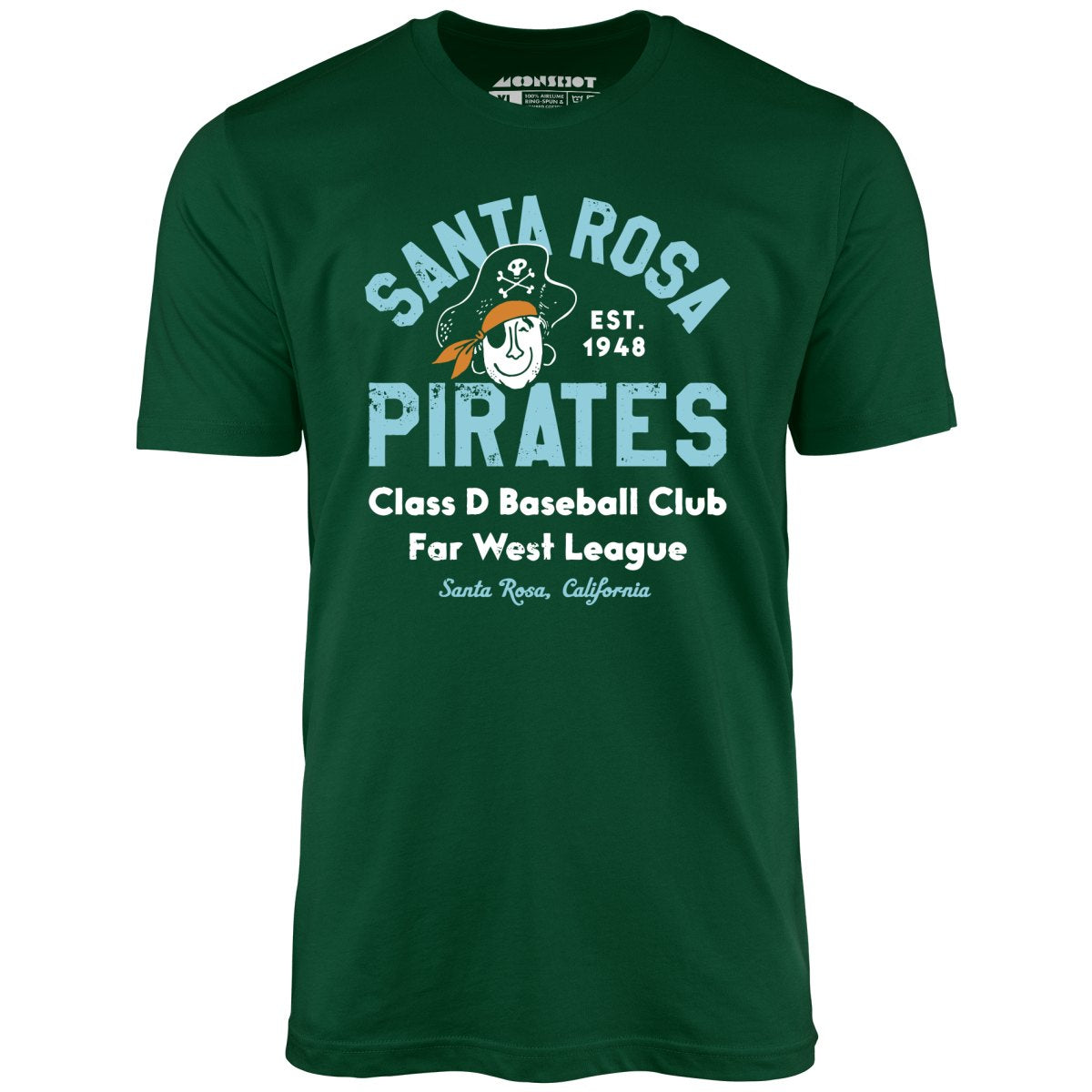 Santa Rosa Pirates - California - Vintage Defunct Baseball Teams - Unisex T-Shirt Santa Rosa Pirates - California - Vintage Defunct Baseball Teams - Unisex T-Shirt