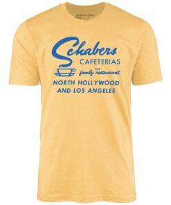 Schabers Cafeterias – Los Angeles, CA – Vintage Restaurant – Unisex T-Shirt Schabers Cafeterias – Los Angeles, CA – Vintage Restaurant – Unisex T-Shirt