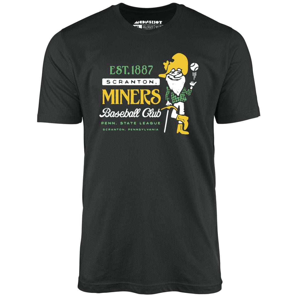 Scranton Miners - Pennsylvania - Vintage Defunct Baseball Teams - Unisex T-Shirt Scranton Miners - Pennsylvania - Vintage Defunct Baseball Teams - Unisex T-Shirt