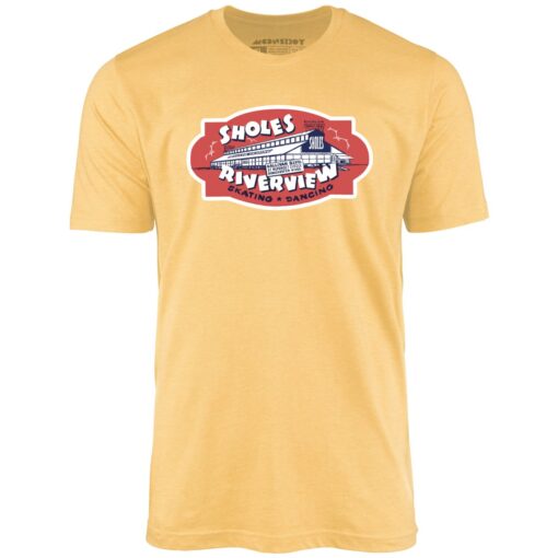Sholes Riverview – Dorchester, MA – Vintage Roller Rink – Unisex T-Shirt