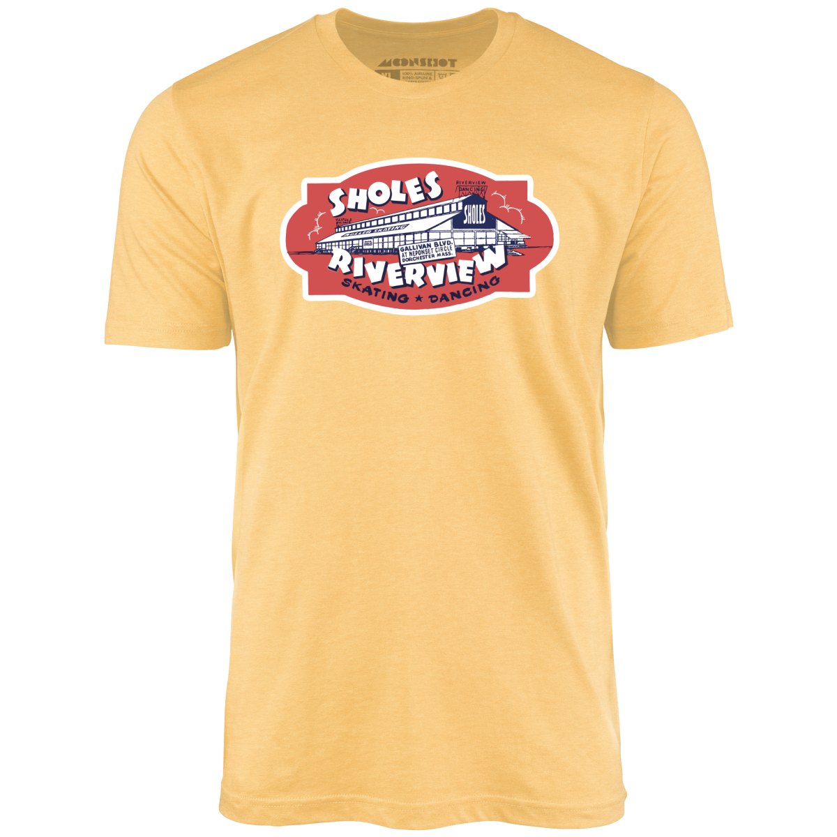 Sholes Riverview - Dorchester, MA - Vintage Roller Rink - Unisex T-Shirt Sholes Riverview - Dorchester, MA - Vintage Roller Rink - Unisex T-Shirt