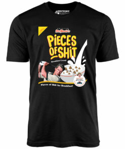 Shooter McGavin’s Pieces of Shit Breakfast Cereal – Unisex T-Shirt Shooter McGavin’s Pieces of Shit Breakfast Cereal – Unisex T-Shirt