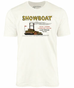 Showboat Hotel & Casino – Vintage Las Vegas – Unisex T-Shirt