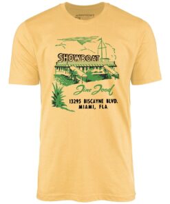 Showboat – Miami, FL – Vintage Restaurant – Unisex T-Shirt