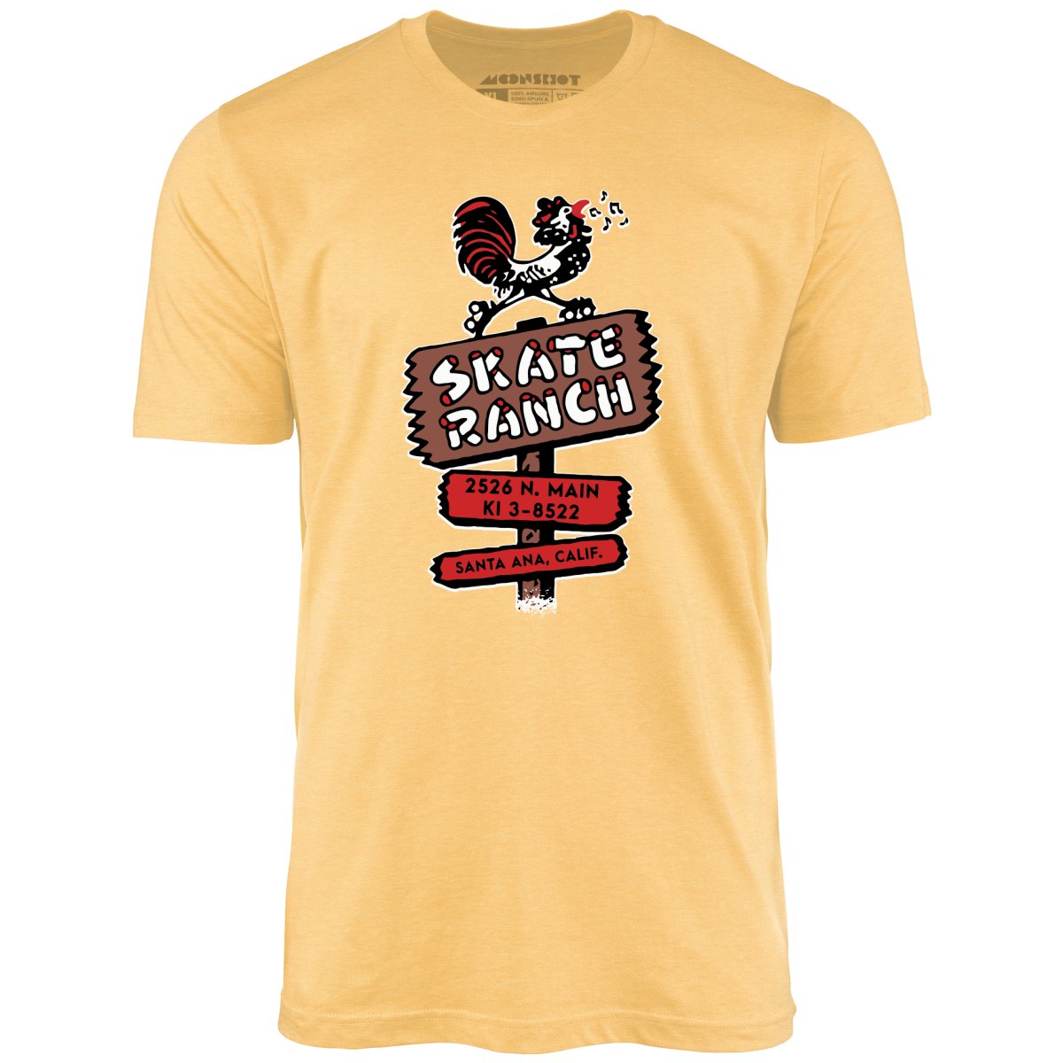 Skate Ranch - Santa Ana, CA - Vintage Roller Rink - Unisex T-Shirt Skate Ranch - Santa Ana, CA - Vintage Roller Rink - Unisex T-Shirt
