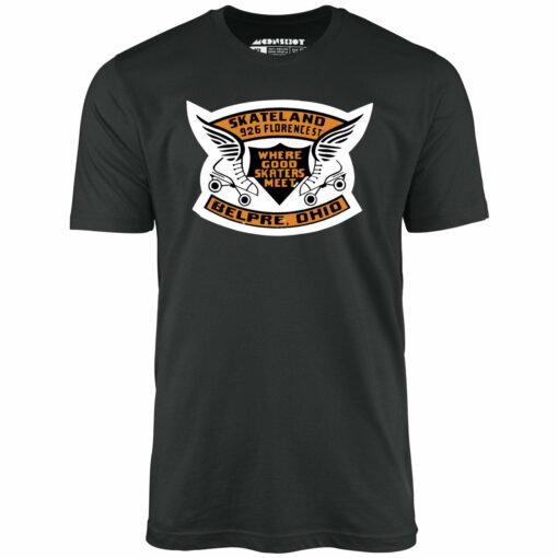 Skateland – Belpre, OH – Vintage Roller Rink – Unisex T-Shirt