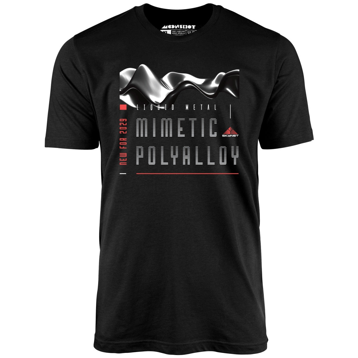 Skynet - Mimetec Polyalloy - Liquid Metal - Unisex T-Shirt Skynet - Mimetec Polyalloy - Liquid Metal - Unisex T-Shirt