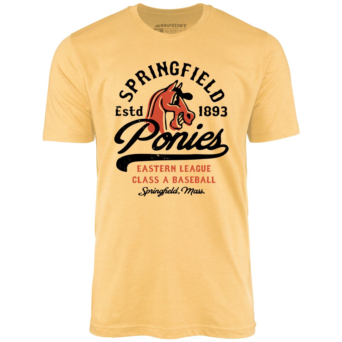 Springfield Ponies - Massachusetts - Vintage Defunct Baseball Teams - Unisex T-Shirt Springfield Ponies - Massachusetts - Vintage Defunct Baseball Teams - Unisex T-Shirt