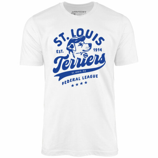 St. Louis Terriers – Missouri – Vintage Defunct Baseball Teams – Unisex T-Shirt
