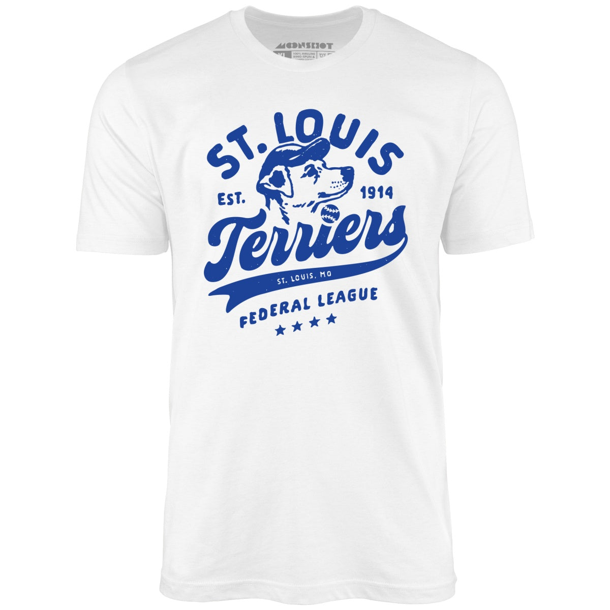 St. Louis Terriers - Missouri - Vintage Defunct Baseball Teams - Unisex T-Shirt St. Louis Terriers - Missouri - Vintage Defunct Baseball Teams - Unisex T-Shirt