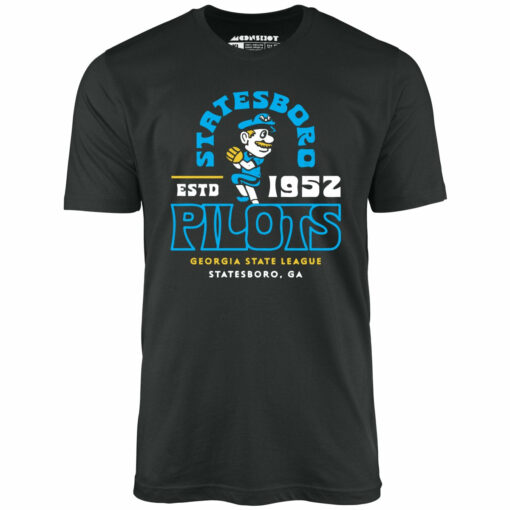 Statesboro Pilots – Georgia – Vintage Defunct Baseball Teams – Unisex T-Shirt