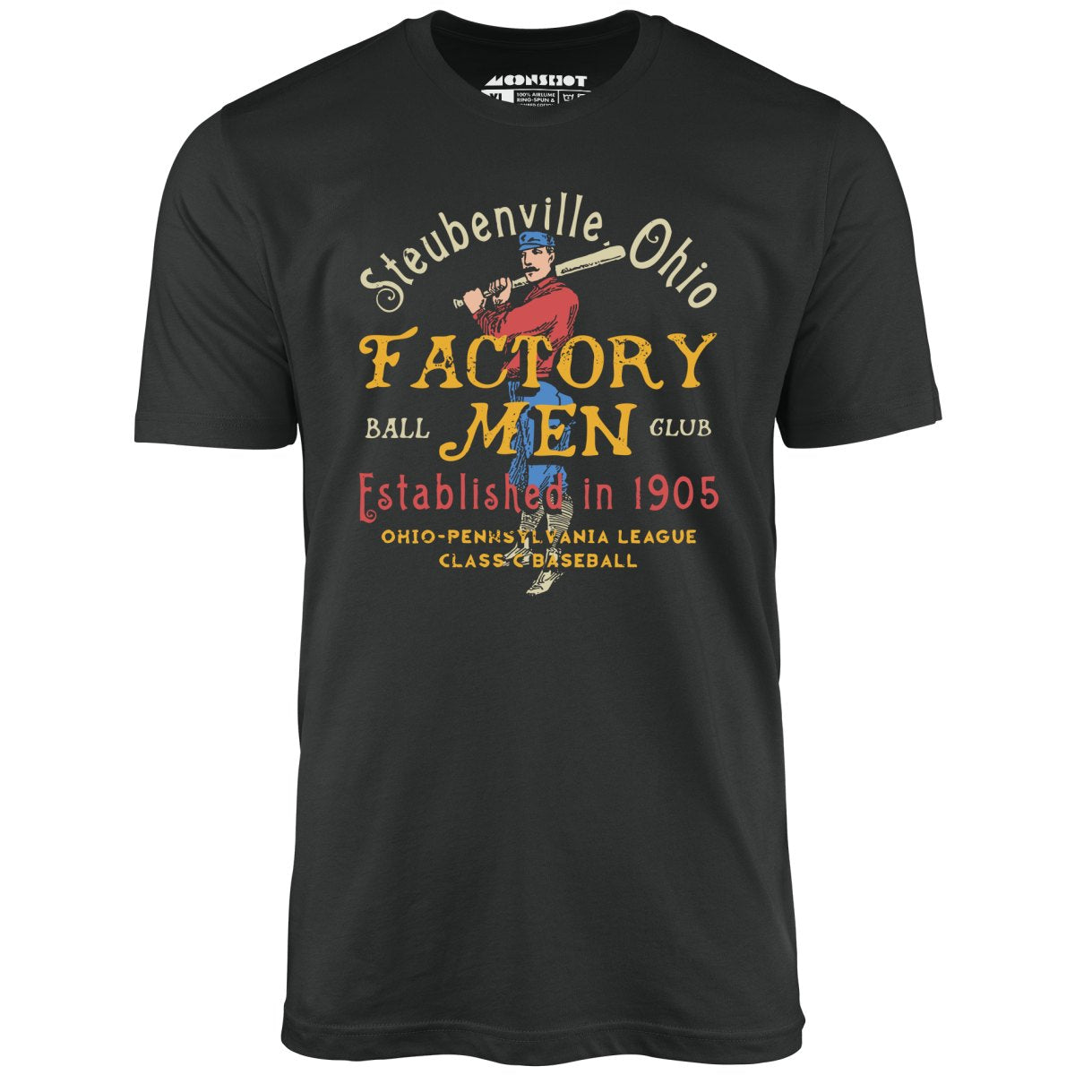 Steubenville Factory Men - Ohio - Vintage Defunct Baseball Teams - Unisex T-Shirt Steubenville Factory Men - Ohio - Vintage Defunct Baseball Teams - Unisex T-Shirt