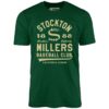 Stockton Millers – California – Vintage Defunct Baseball Teams – Unisex T-Shirt