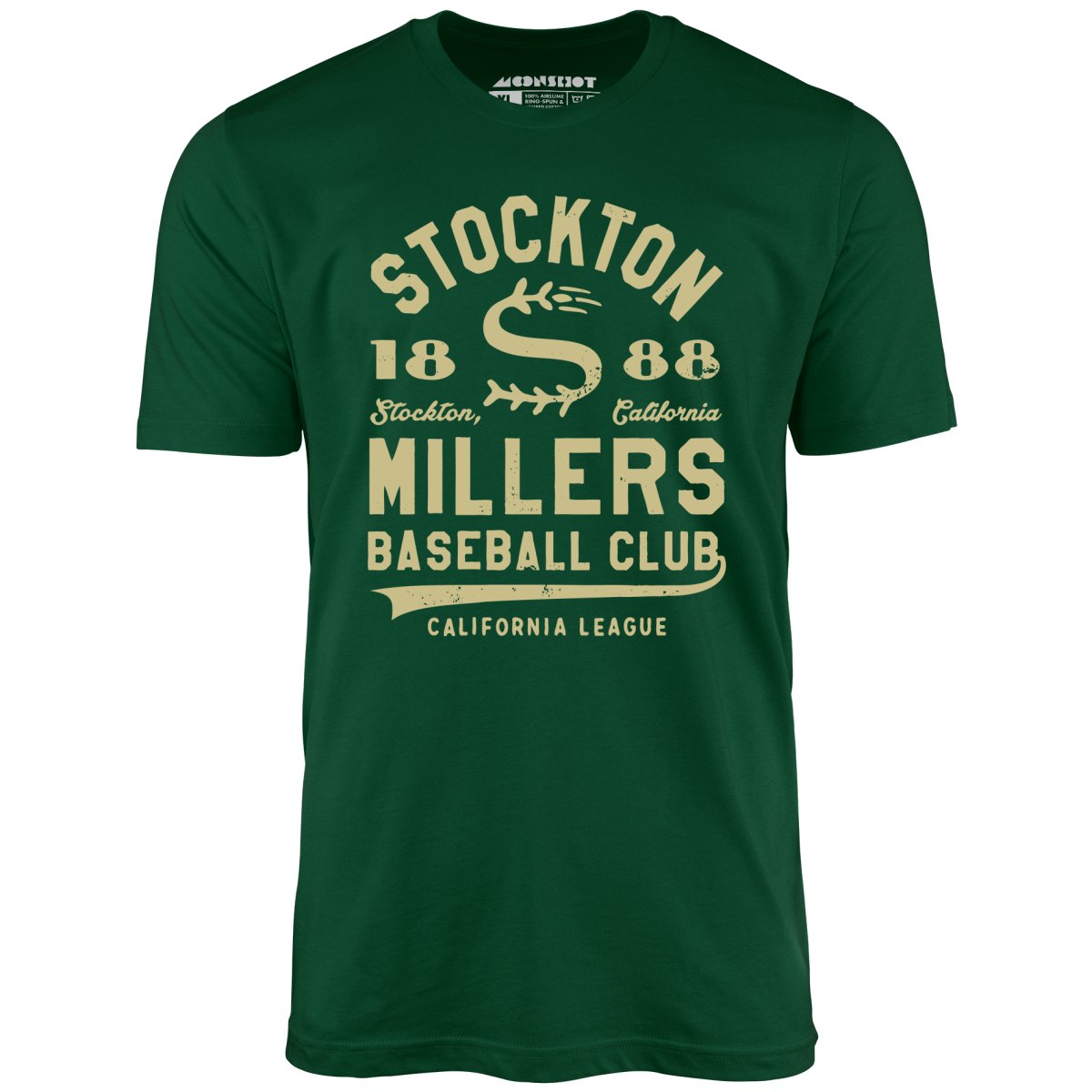 Stockton Millers - California - Vintage Defunct Baseball Teams - Unisex T-Shirt Stockton Millers - California - Vintage Defunct Baseball Teams - Unisex T-Shirt