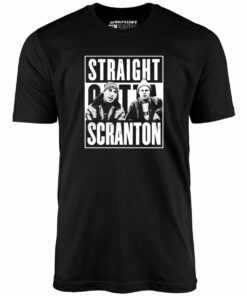 Straight Outta Scranton – Lazy Scranton – Unisex T-Shirt