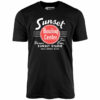 Sunset Bowling Center v2 – Hollywood, CA – Vintage Bowling Alley – Unisex T-Shirt