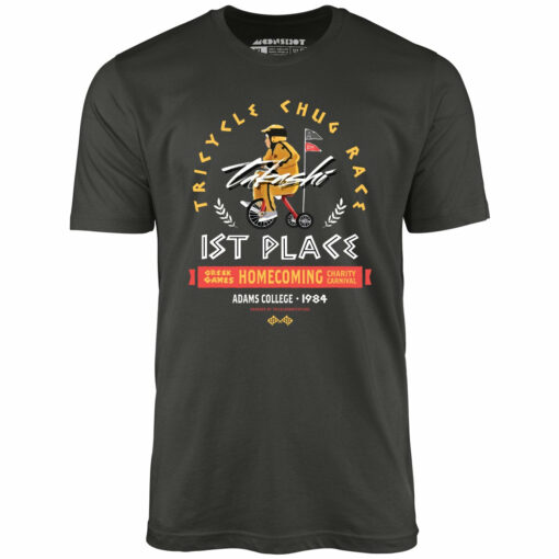 Takashi Tricycle Chug Race – Unisex T-Shirt