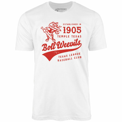 Temple Boll Weevils – Texas – Vintage Defunct Baseball Teams – Unisex T-Shirt