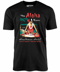 The Aloha Room – Portland, OR – Vintage Tiki Bar – Unisex T-Shirt