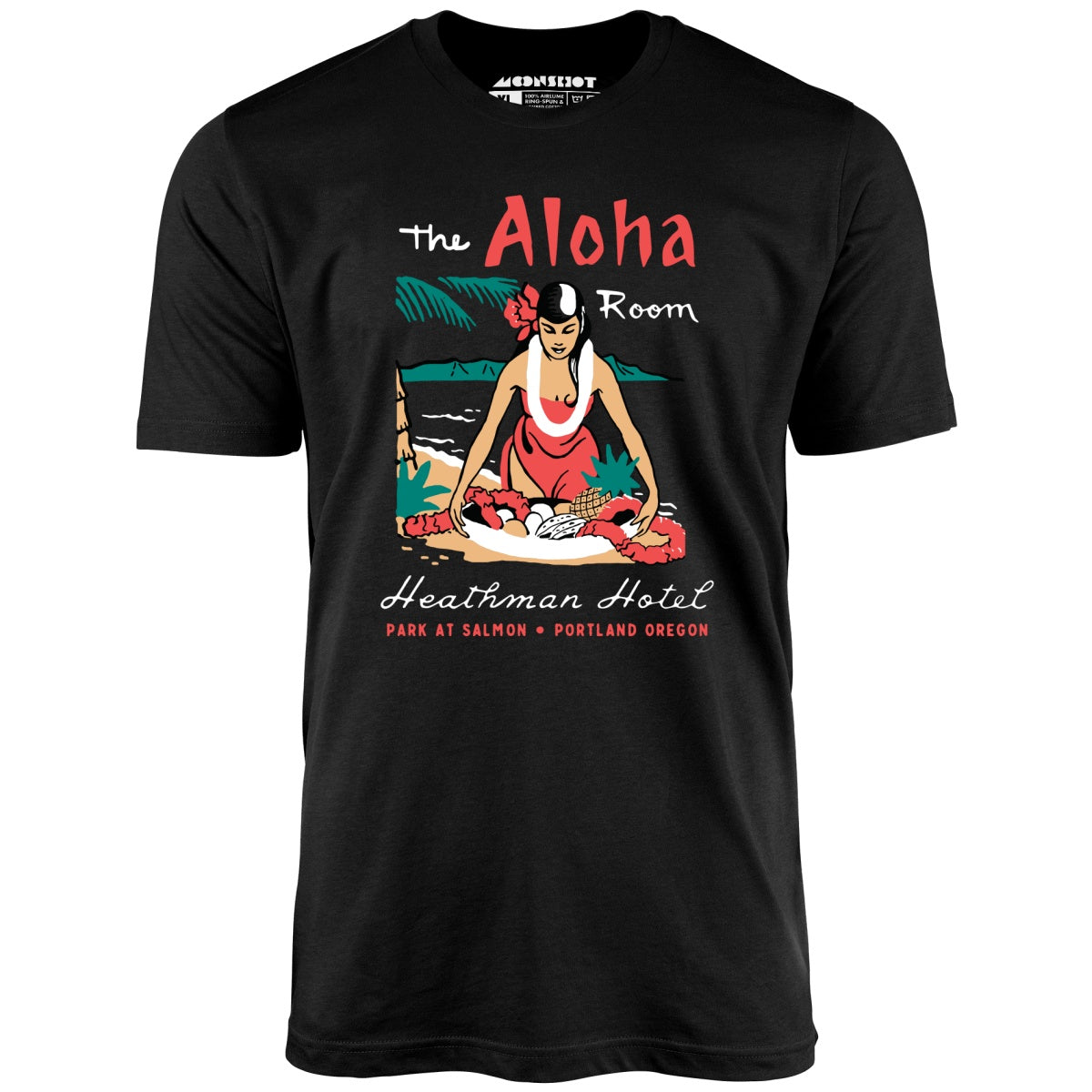 The Aloha Room - Portland, OR - Vintage Tiki Bar - Unisex T-Shirt The Aloha Room - Portland, OR - Vintage Tiki Bar - Unisex T-Shirt