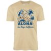 The Aloha – San Diego, CA – Vintage Tiki Bar – Unisex T-Shirt
