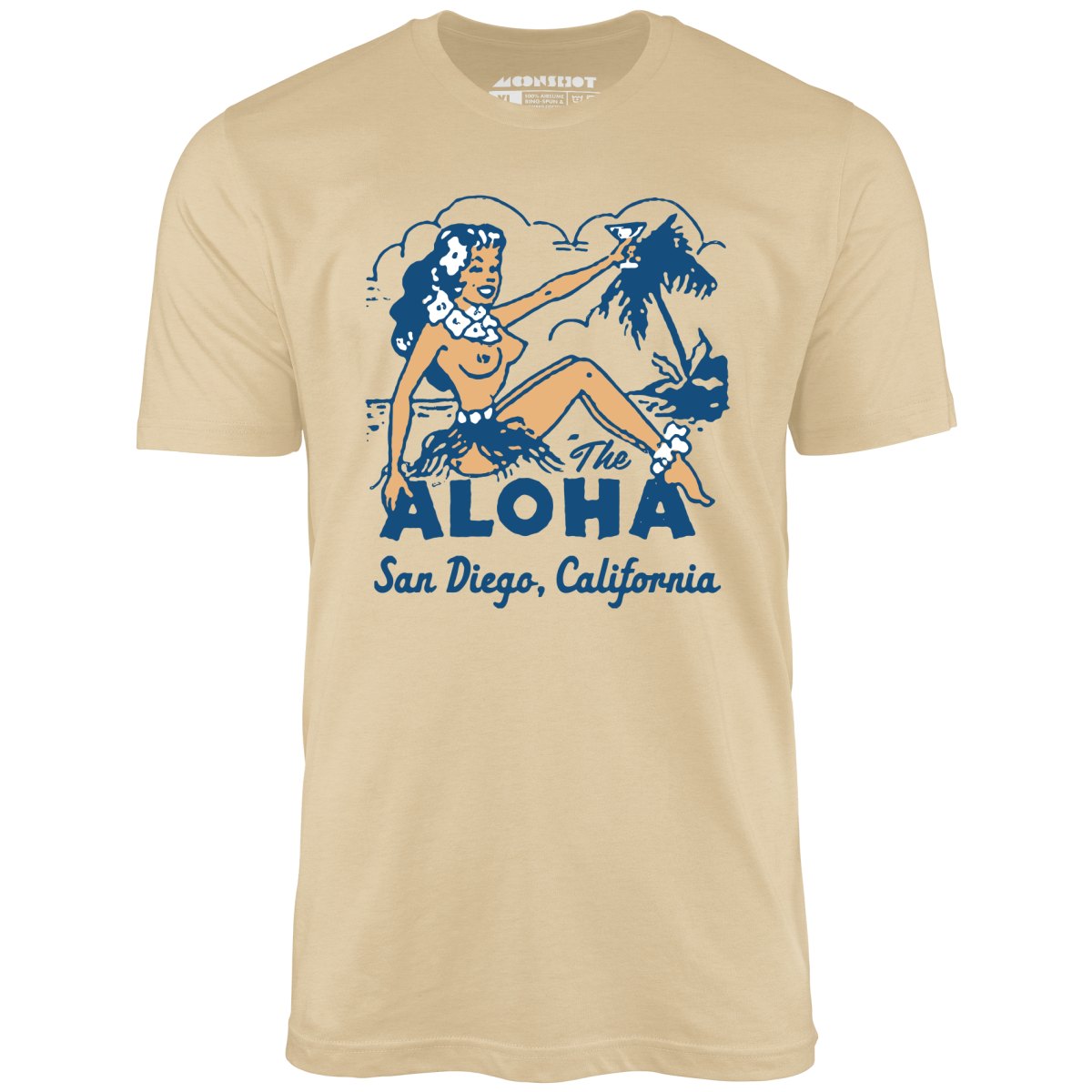 The Aloha - San Diego, CA - Vintage Tiki Bar - Unisex T-Shirt The Aloha - San Diego, CA - Vintage Tiki Bar - Unisex T-Shirt