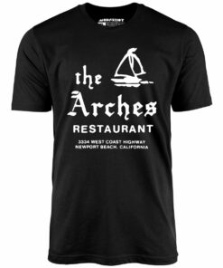 The Arches – Newport Beach, CA – Vintage Restaurant – Unisex T-Shirt