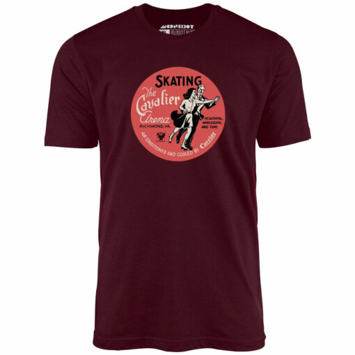 The Cavalier Arena – Richmond, VA – Vintage Roller Rink – Unisex T-Shirt