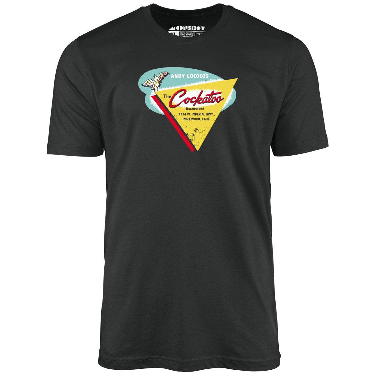 The Cockatoo - Inglewood, CA - Vintage Restaurant - Unisex T-Shirt The Cockatoo - Inglewood, CA - Vintage Restaurant - Unisex T-Shirt