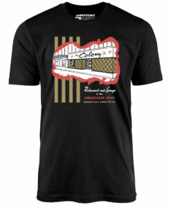 The Colony – Kansas City, MO – Vintage Restaurant – Unisex T-Shirt