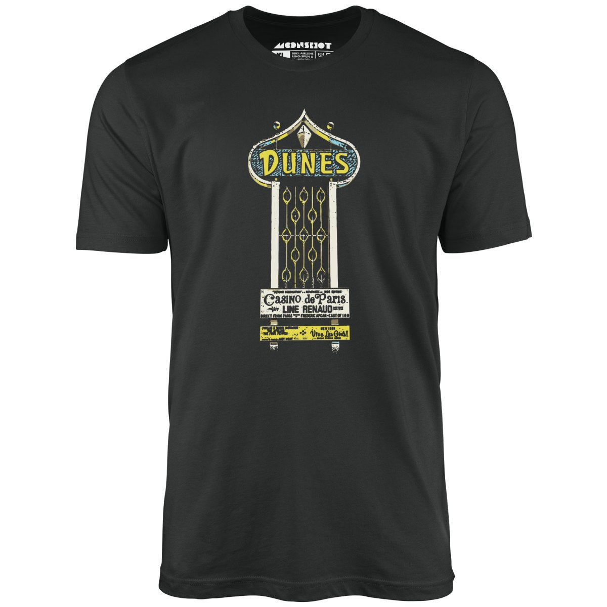 The Dunes Hotel Sign - Vintage Las Vegas - Unisex T-Shirt The Dunes Hotel Sign - Vintage Las Vegas - Unisex T-Shirt