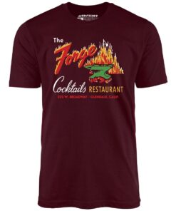 The Forge – Glendale, CA – Vintage Restaurant – Unisex T-Shirt