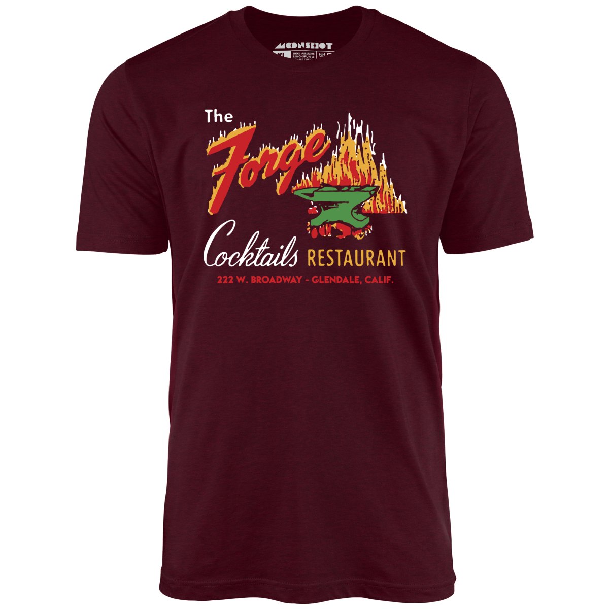 The Forge - Glendale, CA - Vintage Restaurant - Unisex T-Shirt The Forge - Glendale, CA - Vintage Restaurant - Unisex T-Shirt