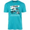 The Island Cafe v2 – Coronado, CA – Vintage Tiki Bar – Unisex T-Shirt