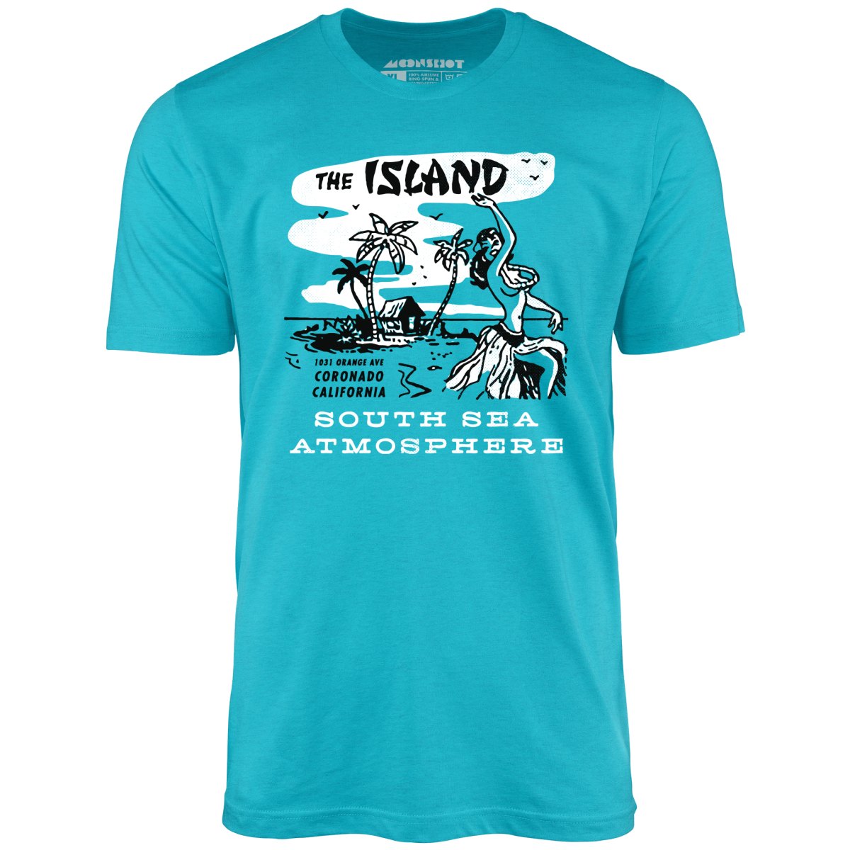 The Island Cafe v2 - Coronado, CA - Vintage Tiki Bar - Unisex T-Shirt The Island Cafe v2 - Coronado, CA - Vintage Tiki Bar - Unisex T-Shirt