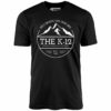 The K-12 He’s Skiing on One Ski – Unisex T-Shirt