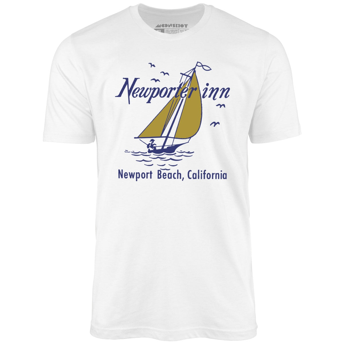 The Newporter Inn v2 - Newport Beach, CA - Vintage Hotel - Unisex T-Shirt The Newporter Inn v2 - Newport Beach, CA - Vintage Hotel - Unisex T-Shirt