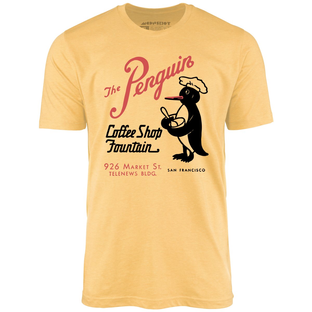 The Penguin - San Francisco, CA - Vintage Restaurant - Unisex T-Shirt The Penguin - San Francisco, CA - Vintage Restaurant - Unisex T-Shirt