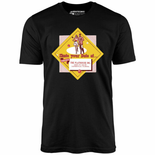 The Playhouse – Gainesville, FL – Vintage Roller Rink – Unisex T-Shirt