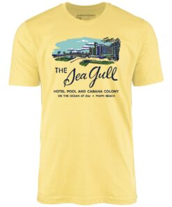 The Sea Gull – Miami, FL – Vintage Hotel – Unisex T-Shirt