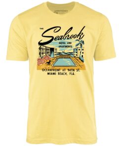 The Seabrook – Miami, FL – Vintage Hotel – Unisex T-Shirt