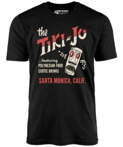 The Tiki-Jo – Santa Monica, CA – Vintage Tiki Bar – Unisex T-Shirt