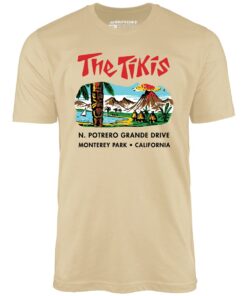 The Tikis – Monterey Park CA – Vintage Tiki Bar – Unisex T-Shirt