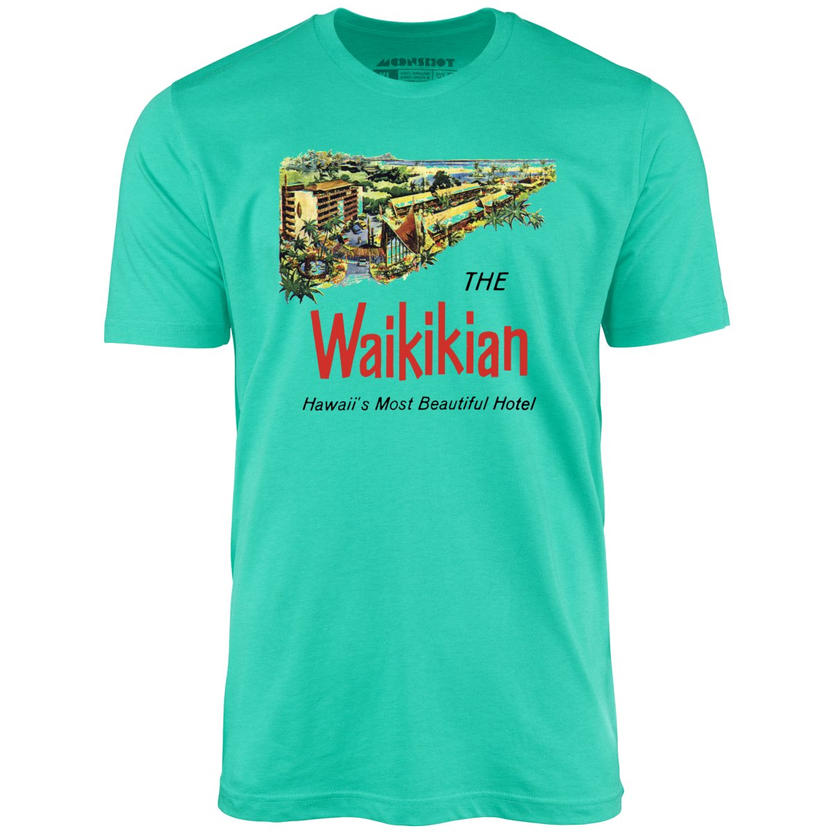 The Waikikian - Waikiki, HI - Vintage Hotel - Unisex T-Shirt The Waikikian - Waikiki, HI - Vintage Hotel - Unisex T-Shirt