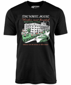 The White House – Miami, FL – Vintage Hotel – Unisex T-Shirt